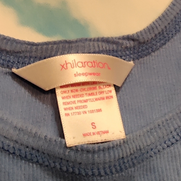 Blue Sleep Tank - Picture 2 of 4